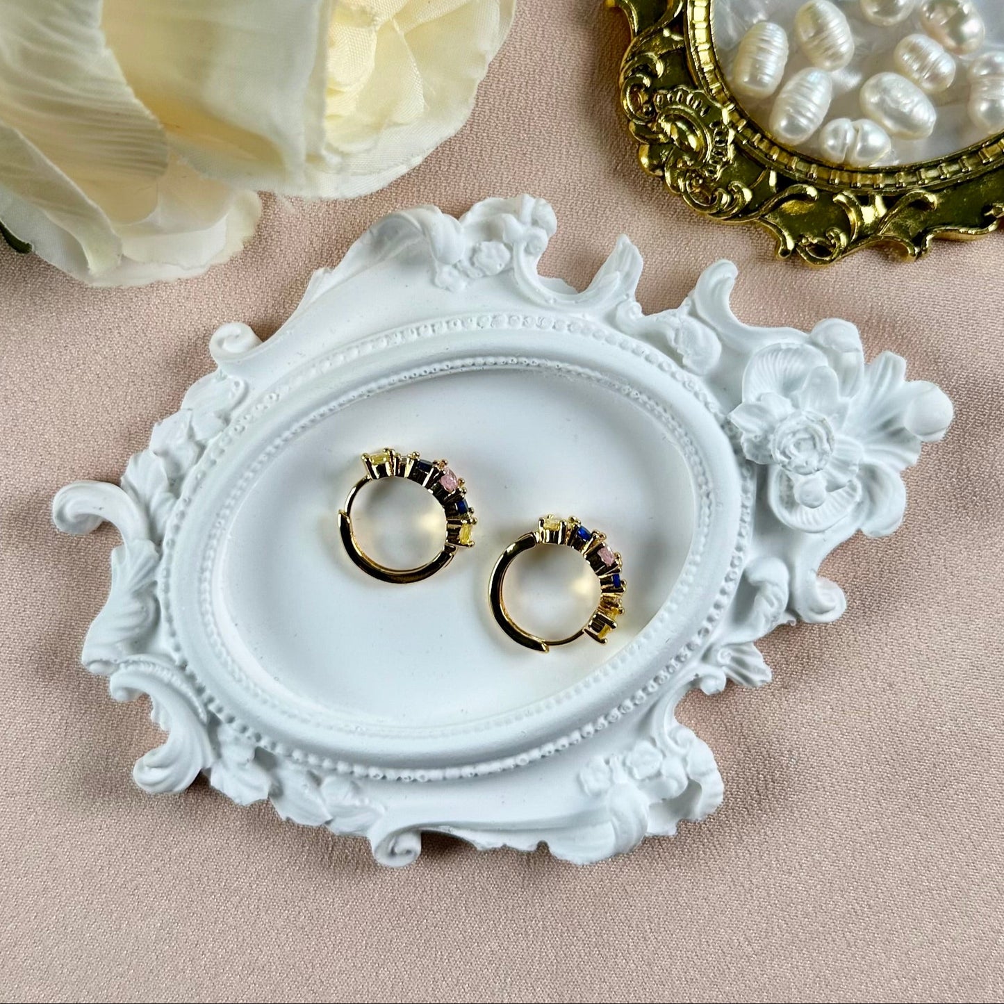 Boucles d'oreilles Arc en Ciel
