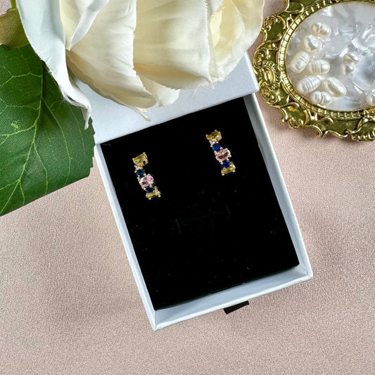 Boucles d'oreilles Arc en Ciel