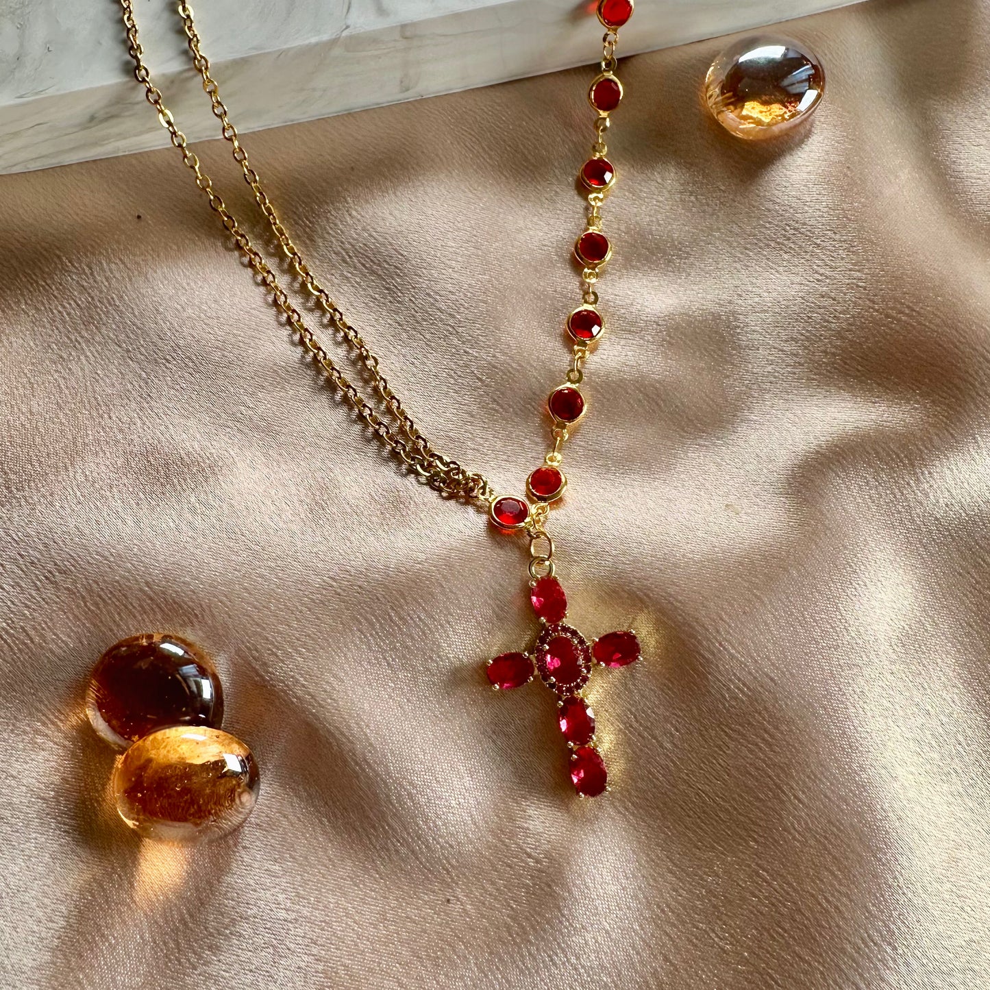 Collier Miracle Rouge