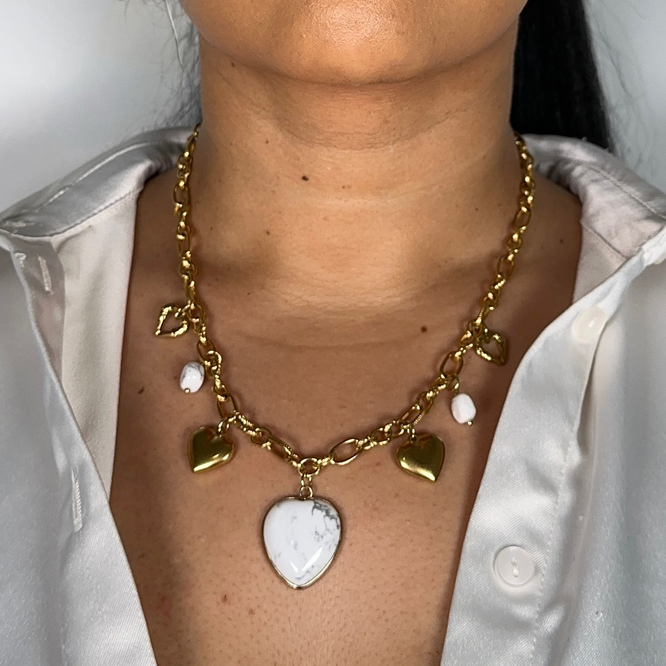Collier Ruth Howlite