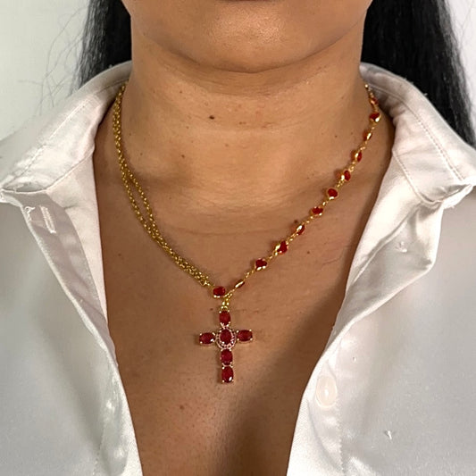 Collier Miracle Rouge