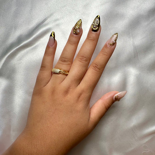 Bague Liberté Dorée