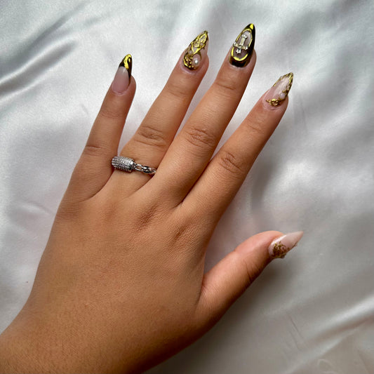 Bague Liberté Argenté