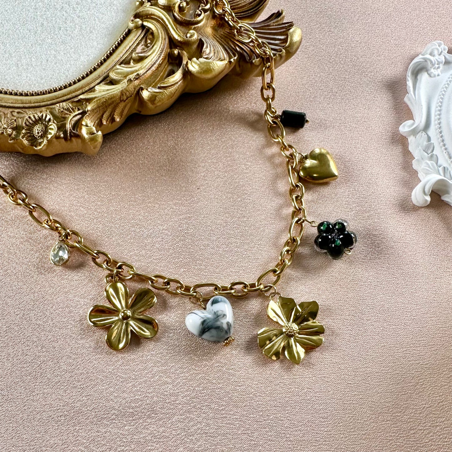 Collier Destiny Obsidian Noir