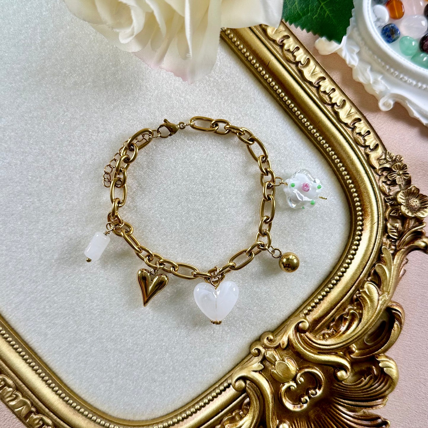 Bracelet Destiny - Quartz Blanc