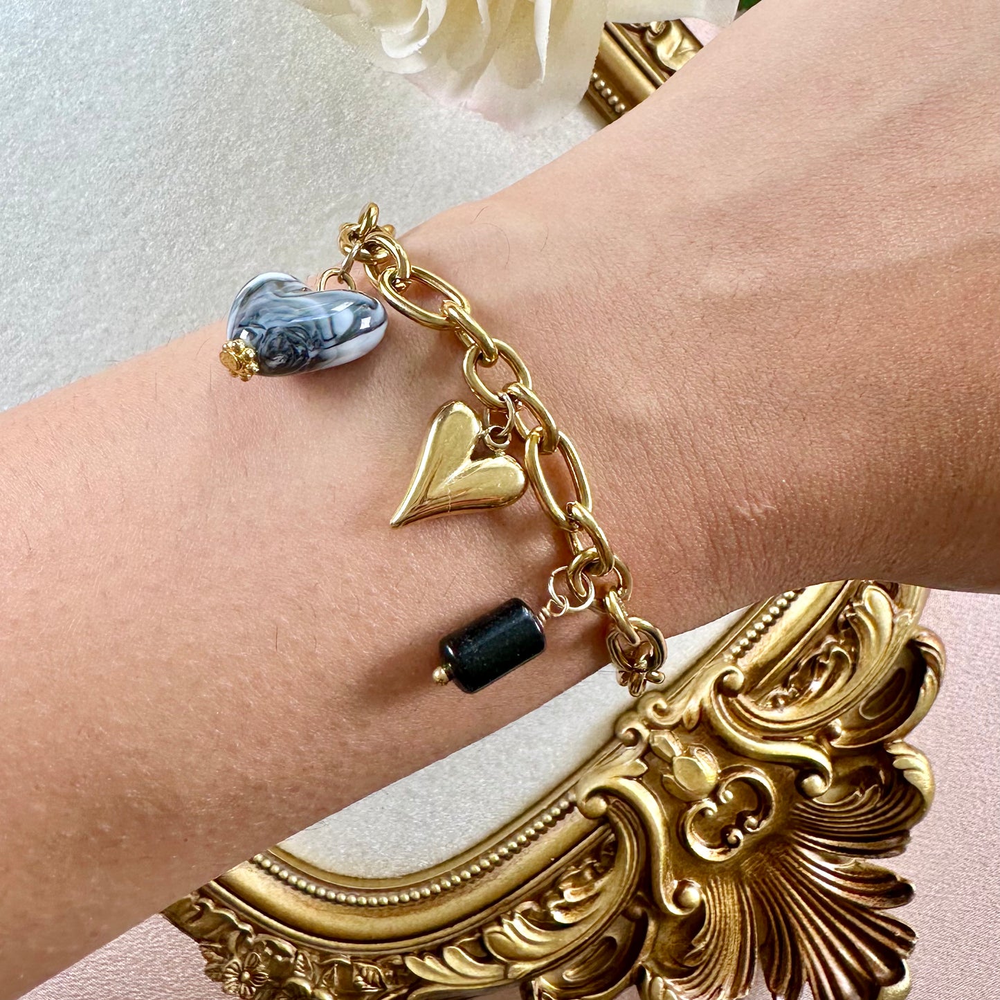 Bracelet Destiny - Obsidian Noir