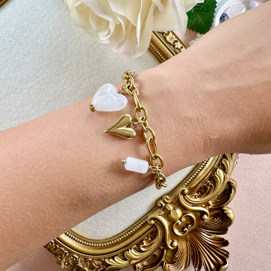 Bracelet Destiny - Quartz Blanc