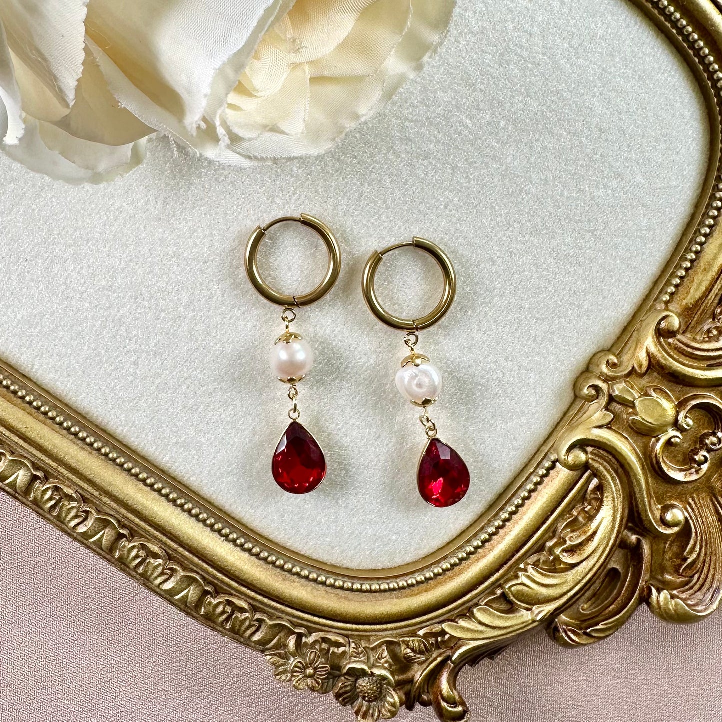Boucles d'oreilles Royauté