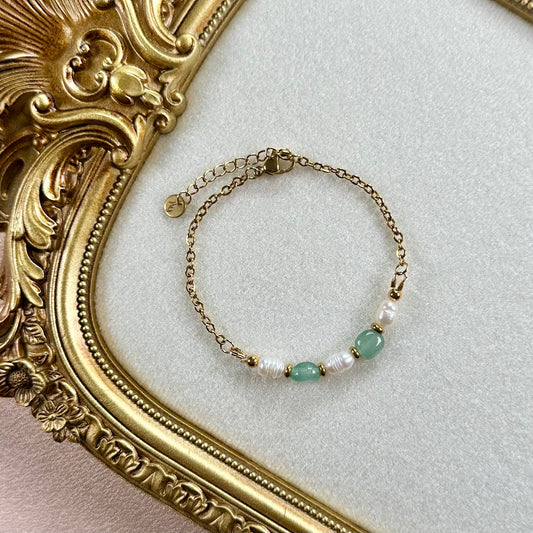 Bracelet Grace - Aventurine Verte