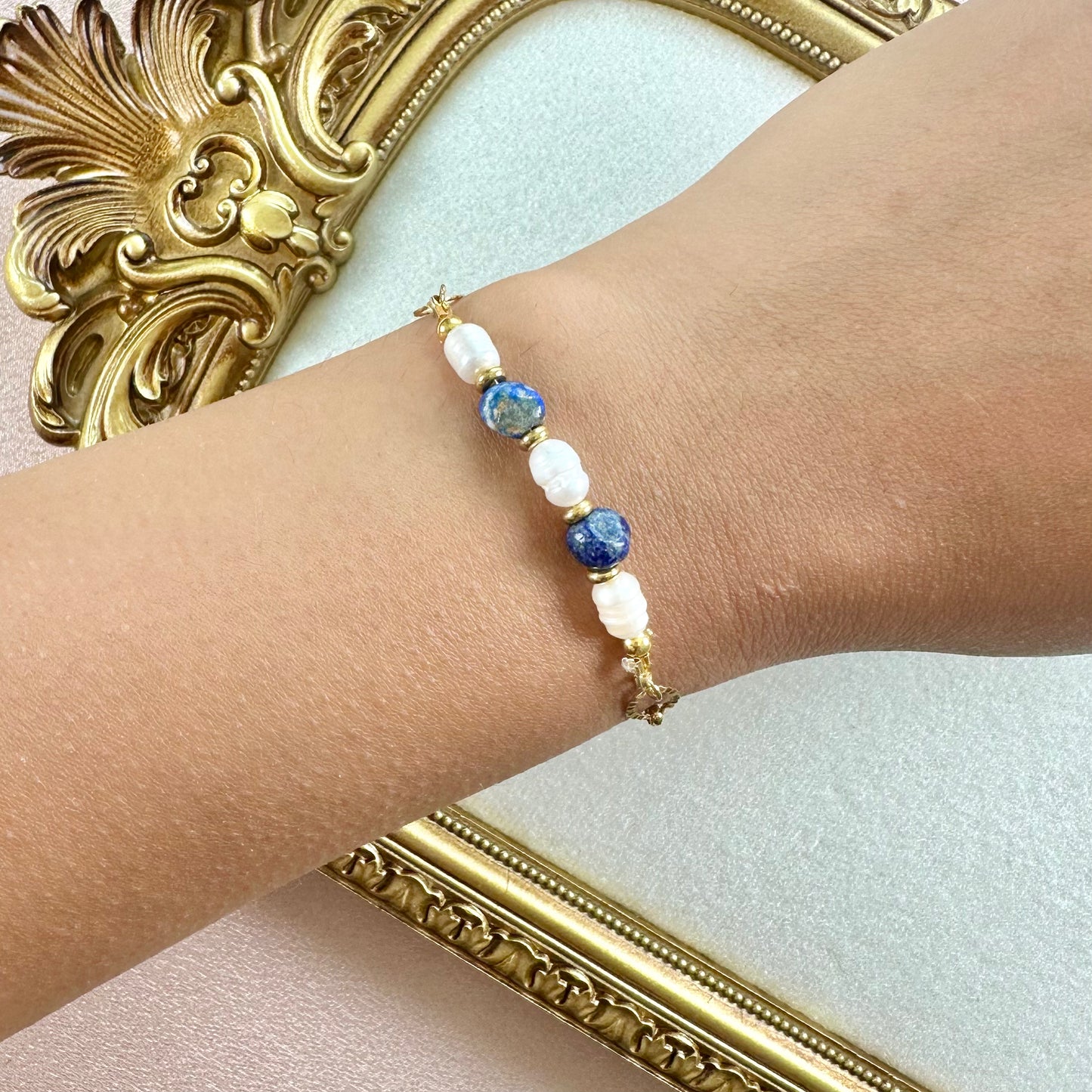 Bracelet Rosalia - Lapis Azuli