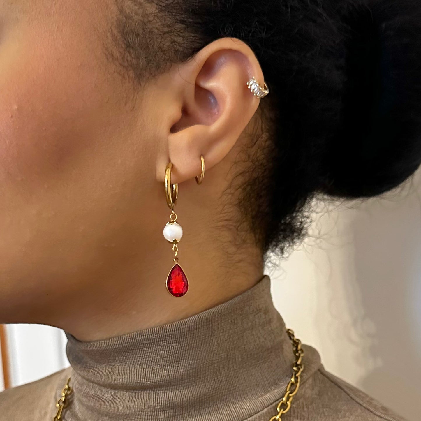 Boucles d'oreilles Royauté