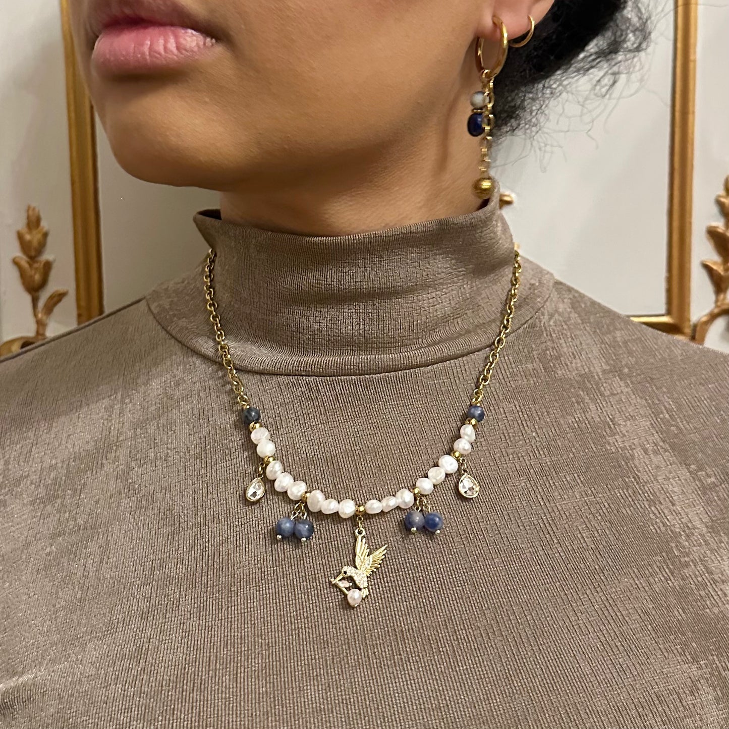 Collier Palais - Lapis Lazuli