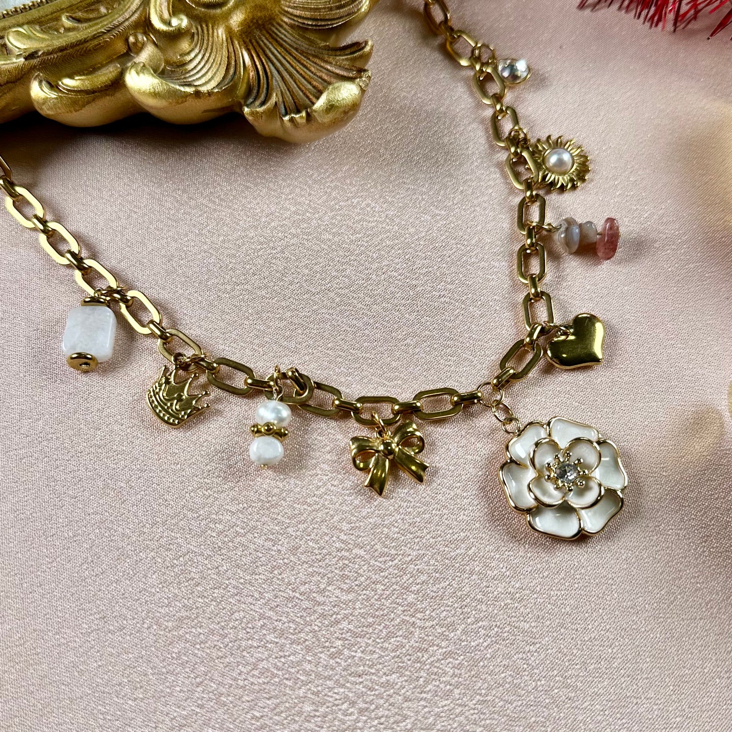 Collier Merveille - Jade & Agate du Botswana