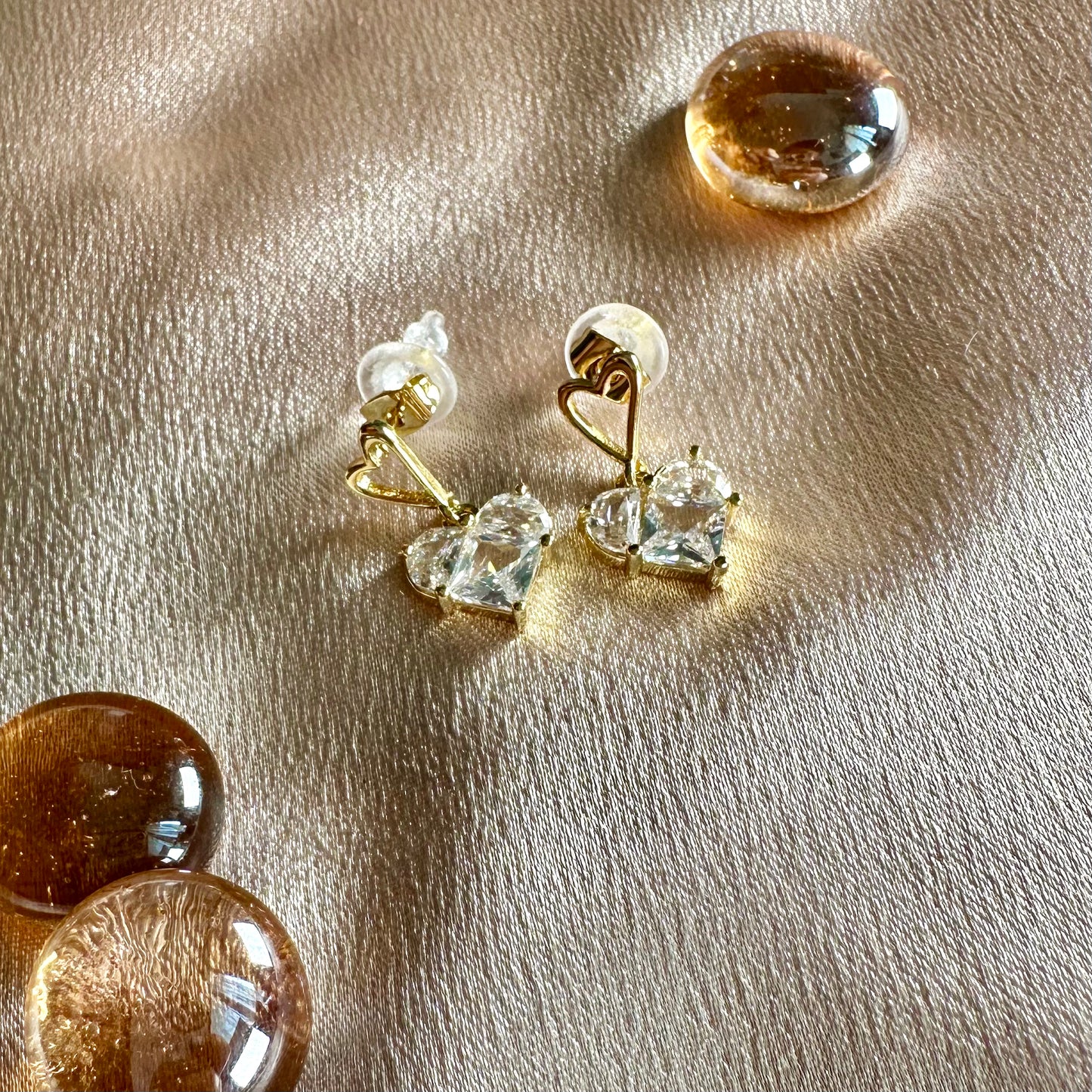 Boucles d'oreilles Heart