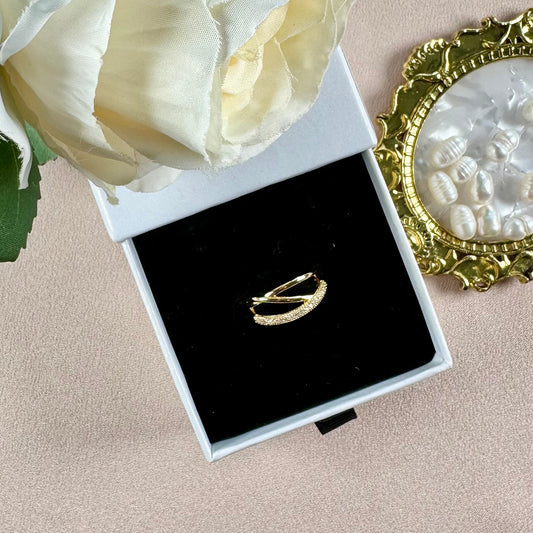 Bague Torsade