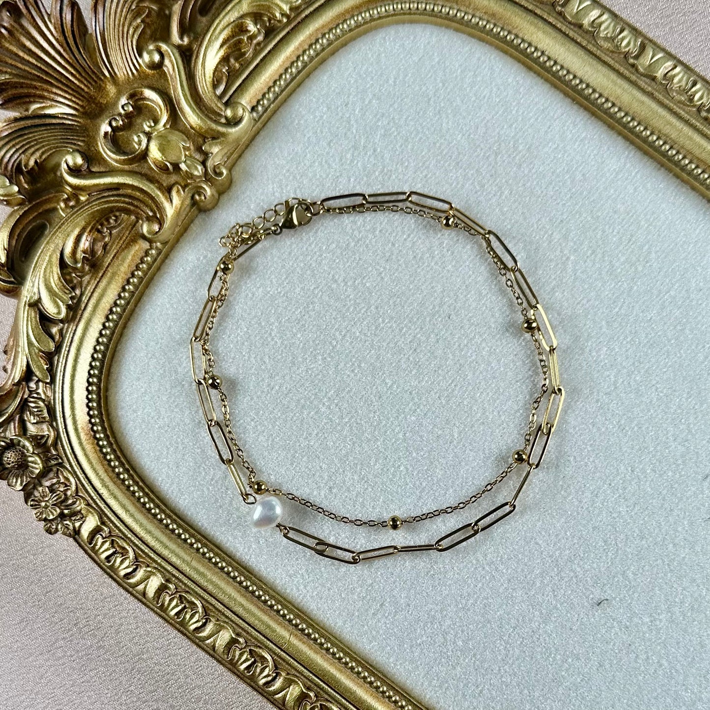 Bracelet de cheville Perle