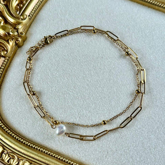 Bracelet de cheville Perle