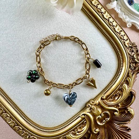 Bracelet Destiny - Obsidian Noir