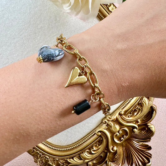 Bracelet Destiny - Obsidian Noir