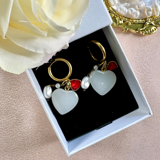 Boucles d'oreilles Love