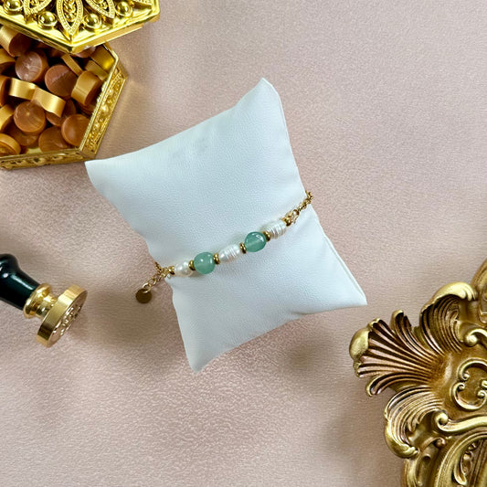 Bracelet Grace - Aventurine Verte