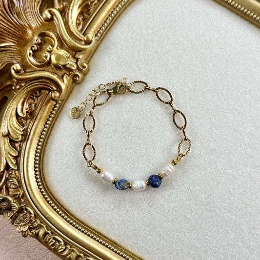 Bracelet Rosalia - Lapis Azuli
