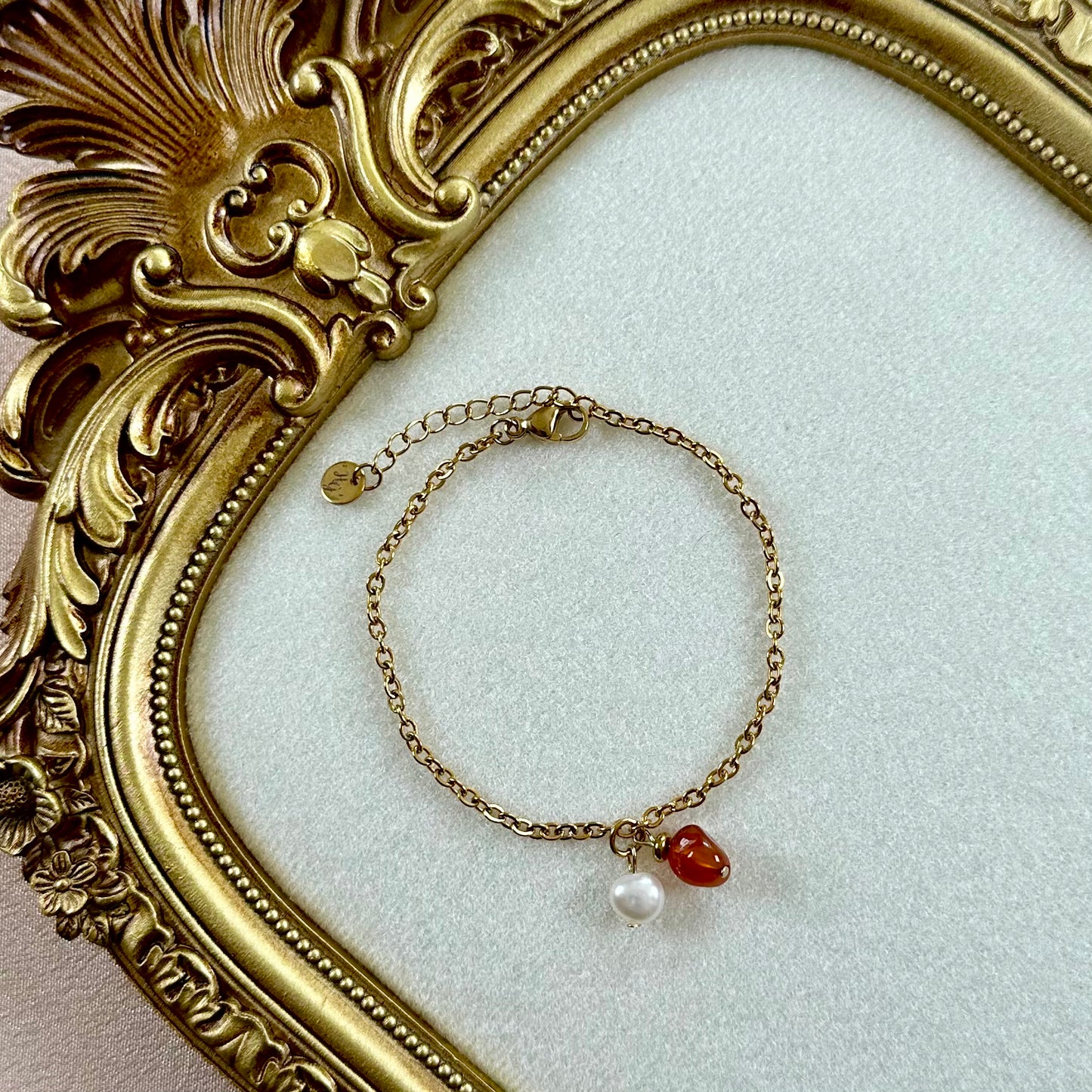 Bracelet Déborah - Agate de Feu