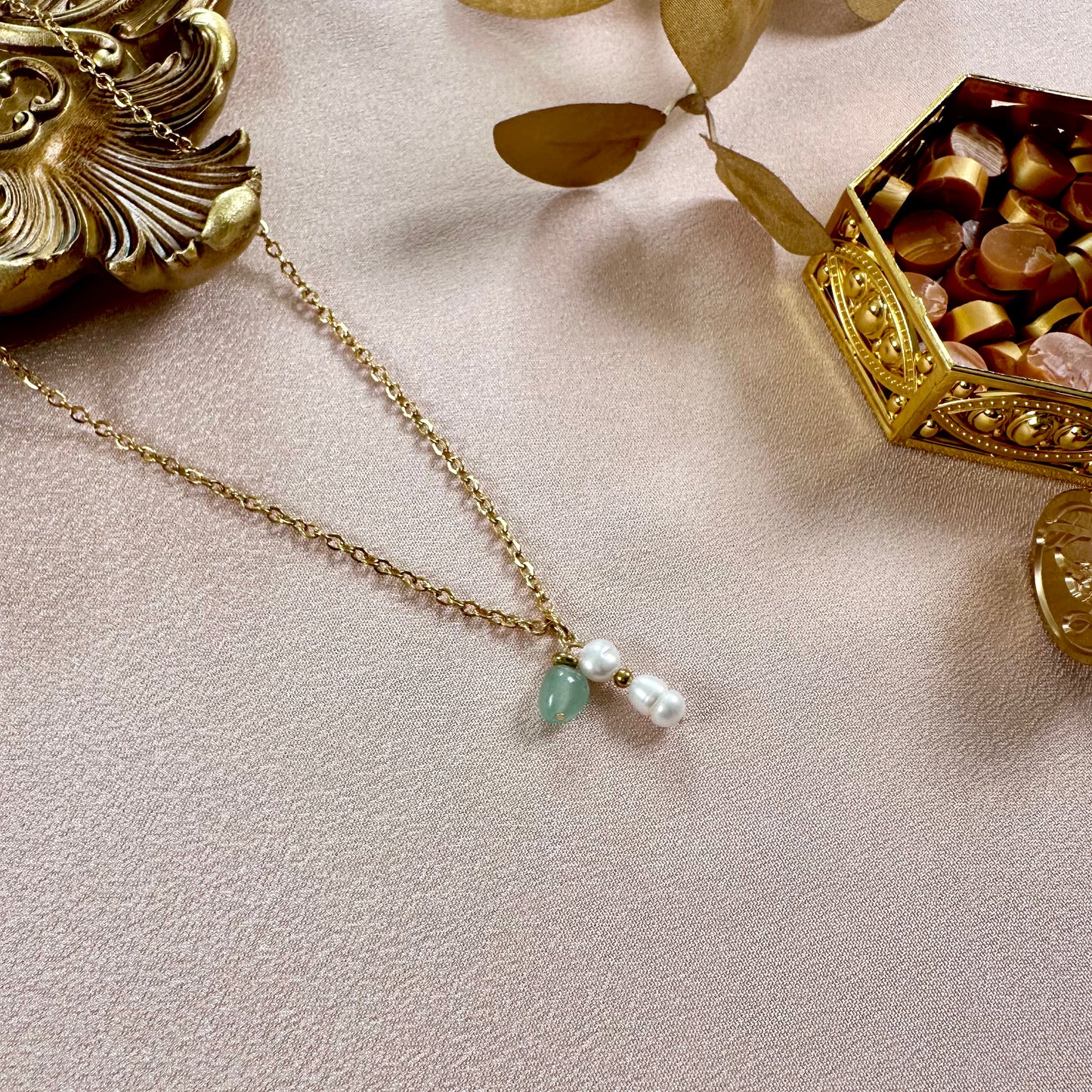 Collier Claire - Aventurine