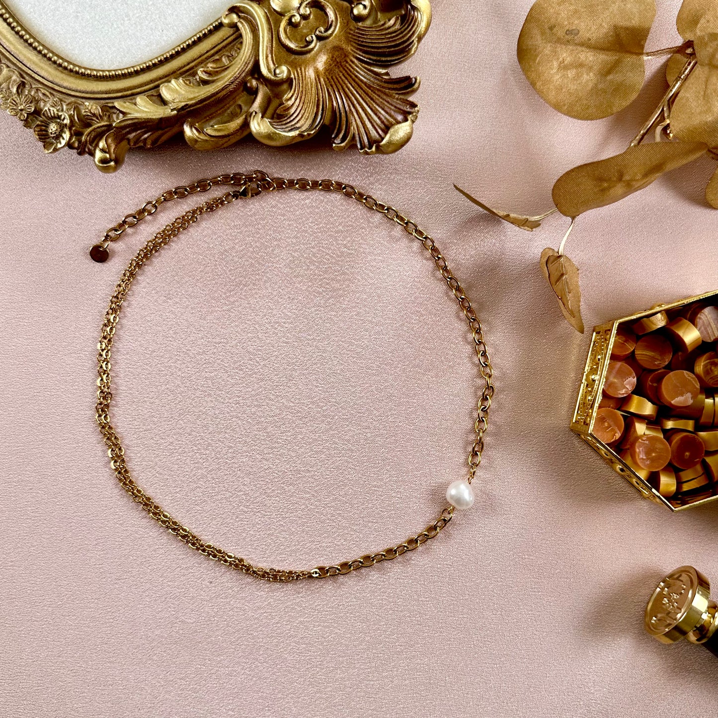 Collier Perle Rare interchangeable