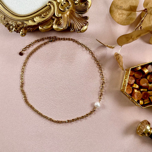 Collier Perle Rare interchangeable