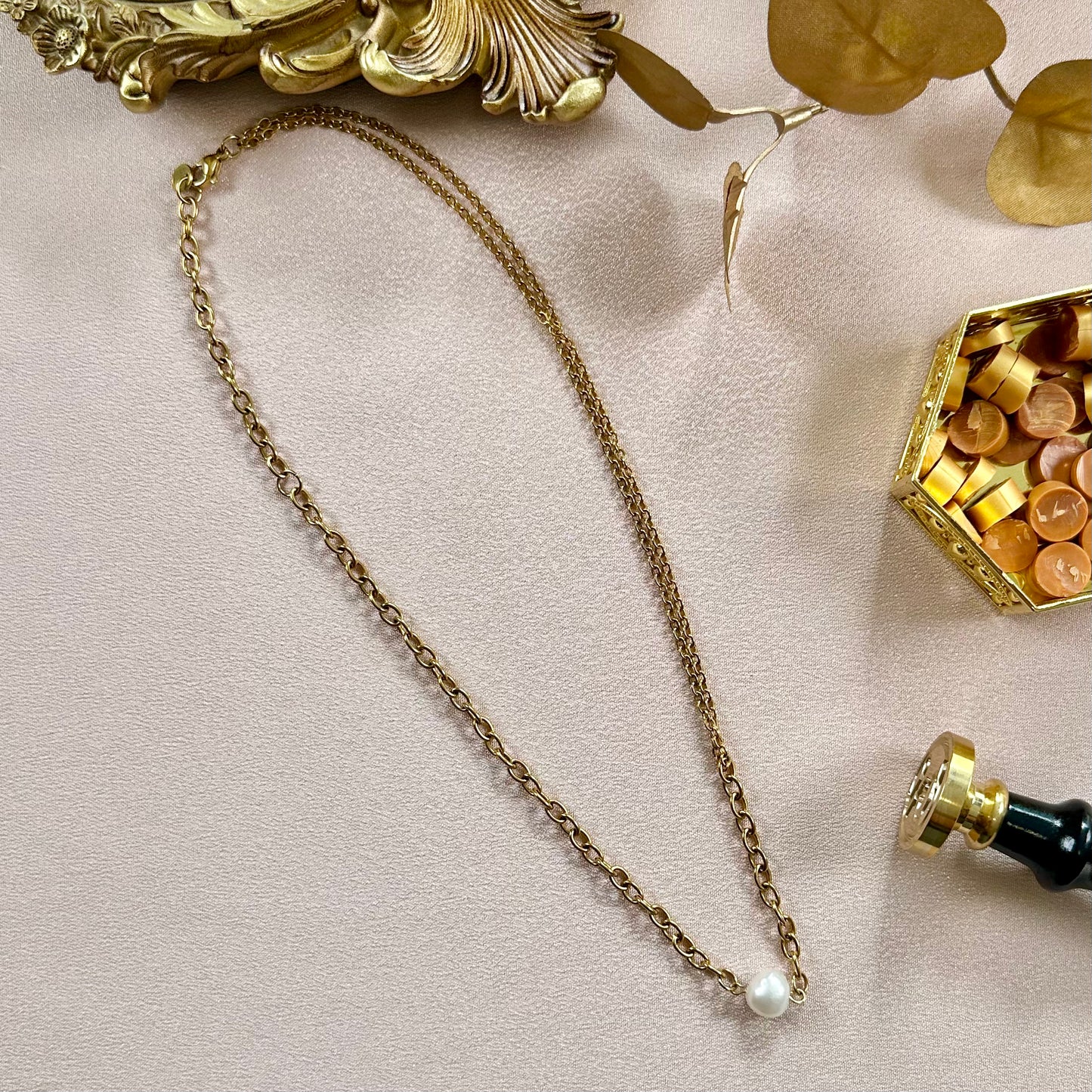 Collier Perle Rare interchangeable