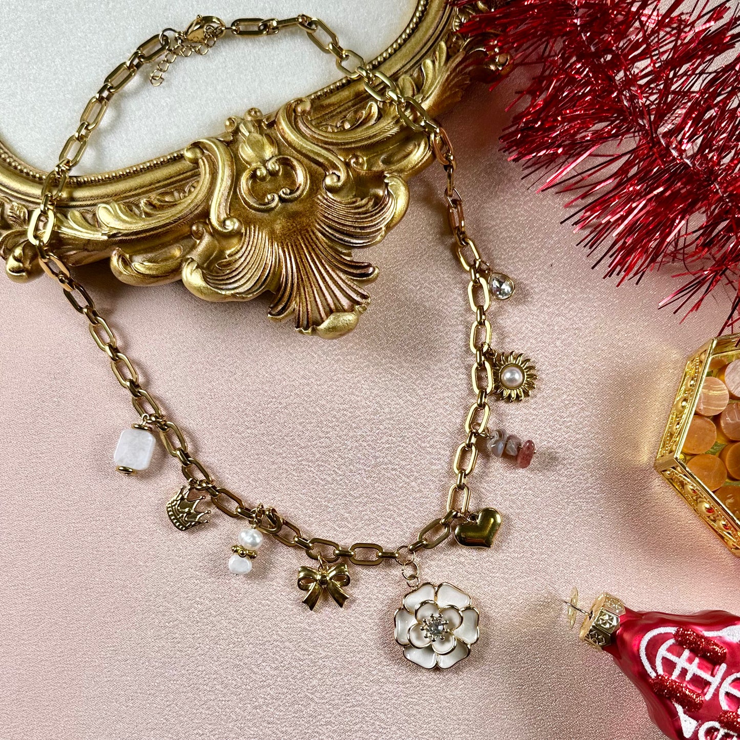 Collier Merveille - Jade & Agate du Botswana