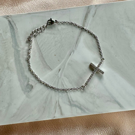 Bracelet Foi Argenté