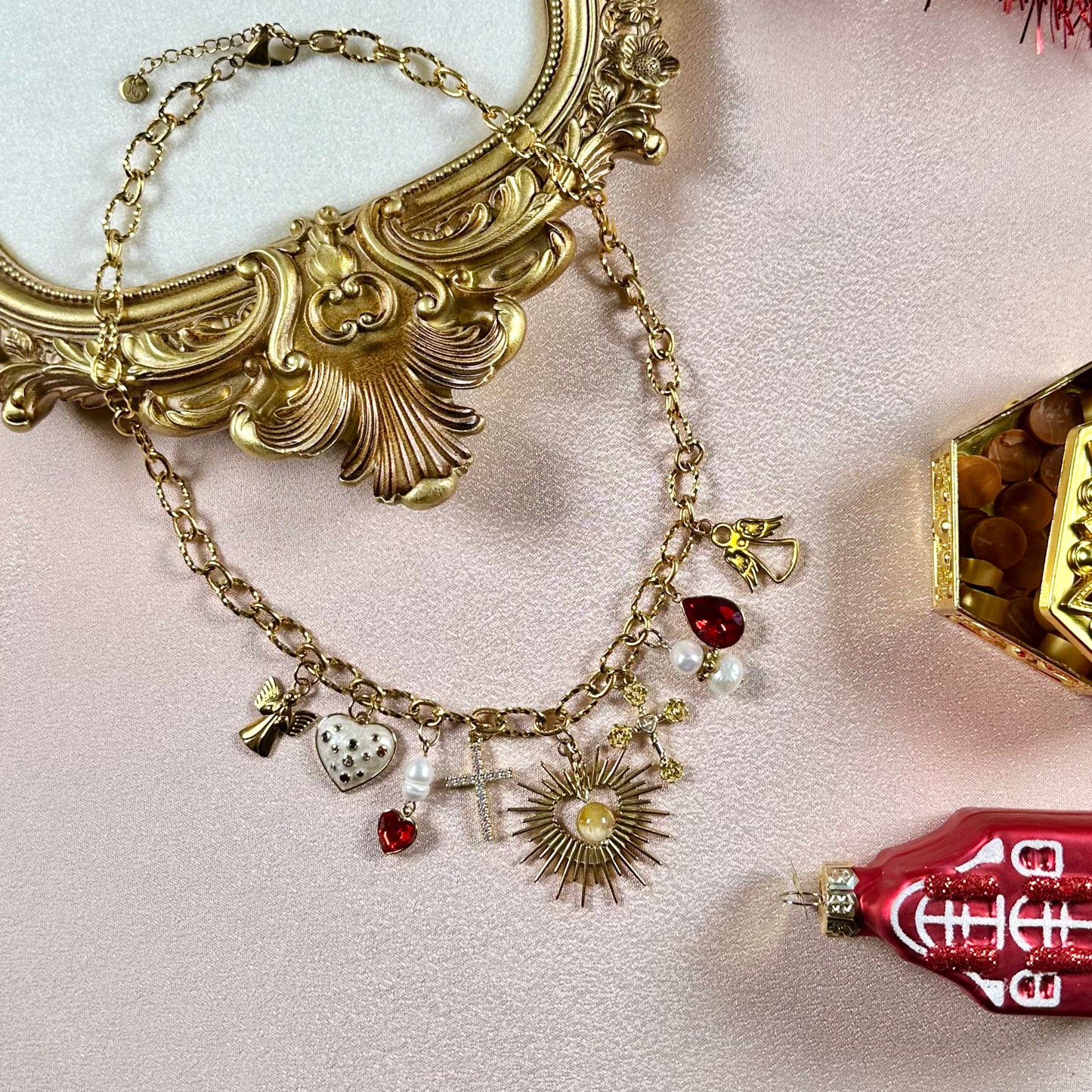 Collier Eden - Agate de Feu